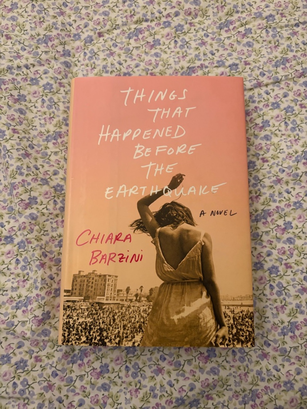 Things That Happened Before the Earthquake by Chiara Barzini - book
